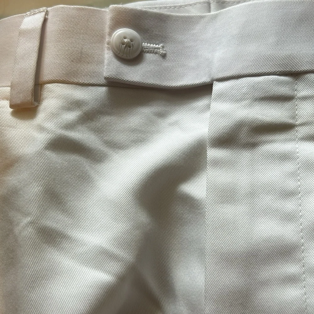 Alan Flusser Men’s White Golf Pants | Size: 34x30